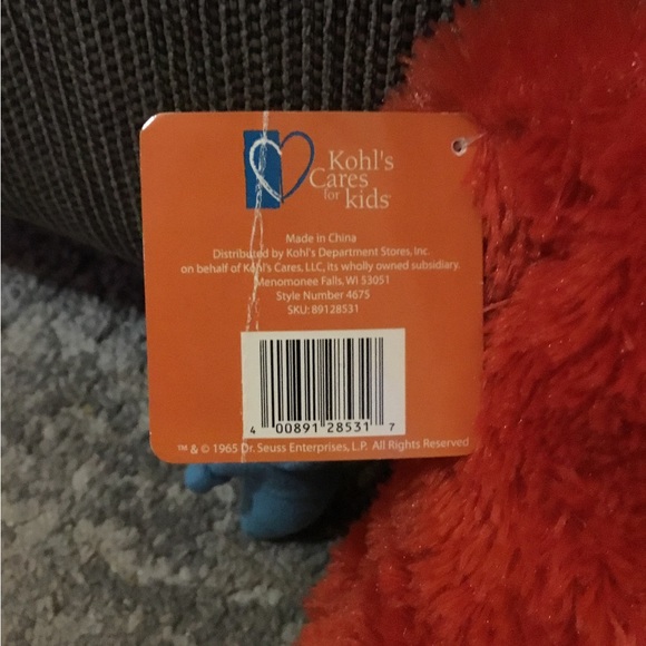 Kohls Cares Dr Seuss Fox in Socks Plush Red Fox Stuffed Animal and book - Picture 3 of 7